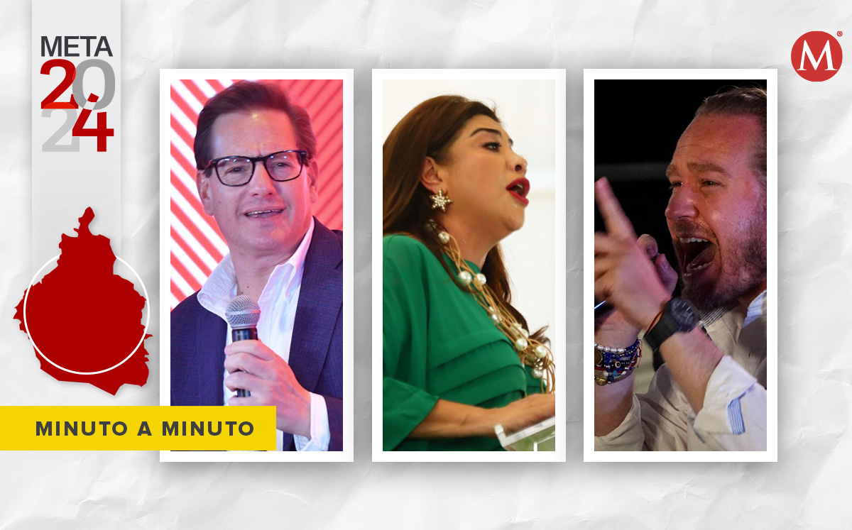 Candidatos a Jefatura de Gobierno de la CdMx. (Diseño: Óscar Ávila)