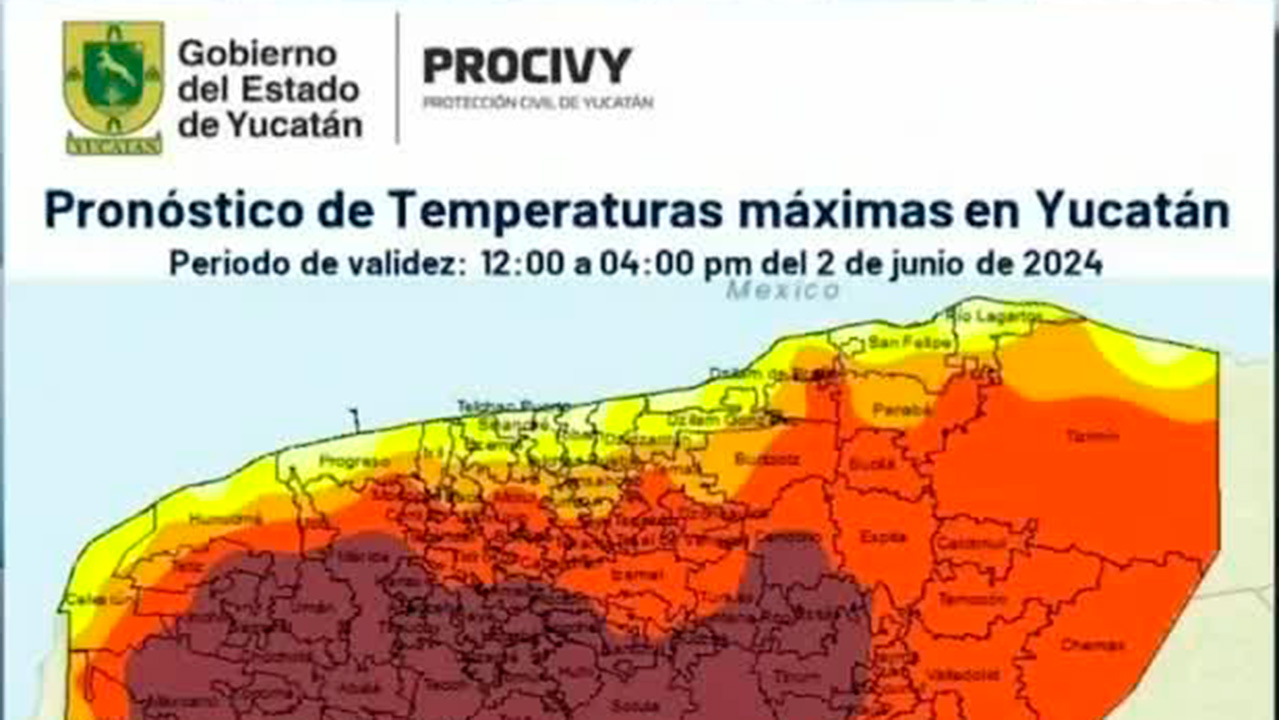 Los ciudadanos de Yucatán ejercen su voto a pesar de las altas temperaturas