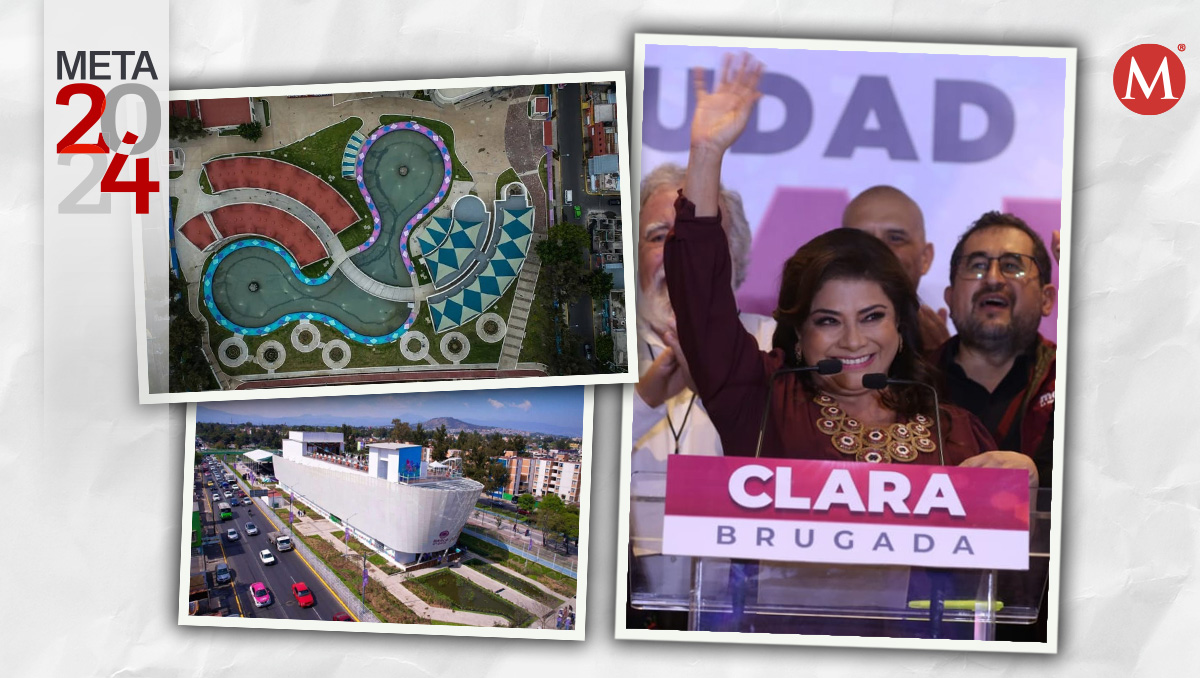 Clara Brugada es la autora de las Utopías en Iztapalapa. | Especial