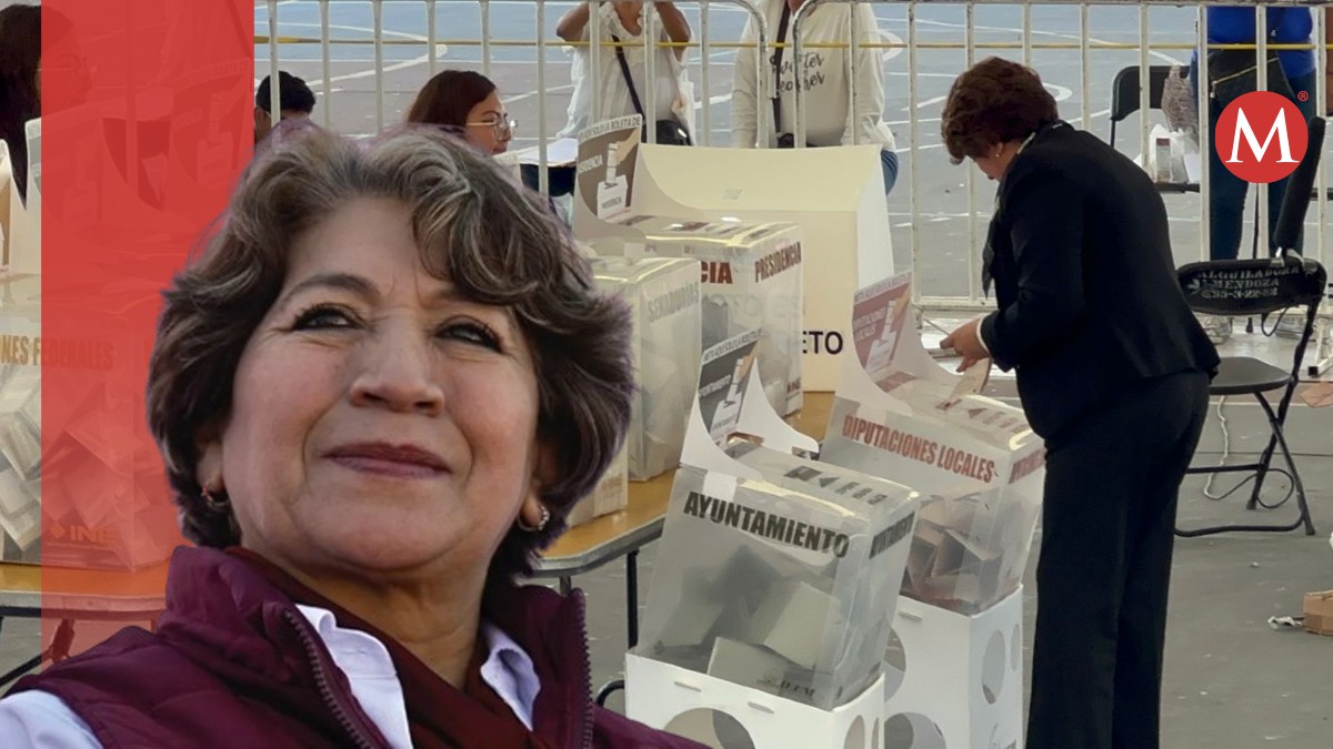 Delfina Álvarez vota éste 2 junio. | Milenio