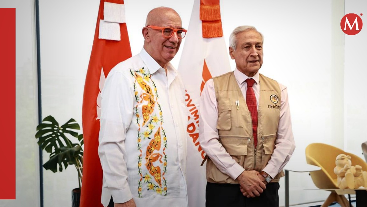 Dirigente de MC se reúne  con representantes de la OEA