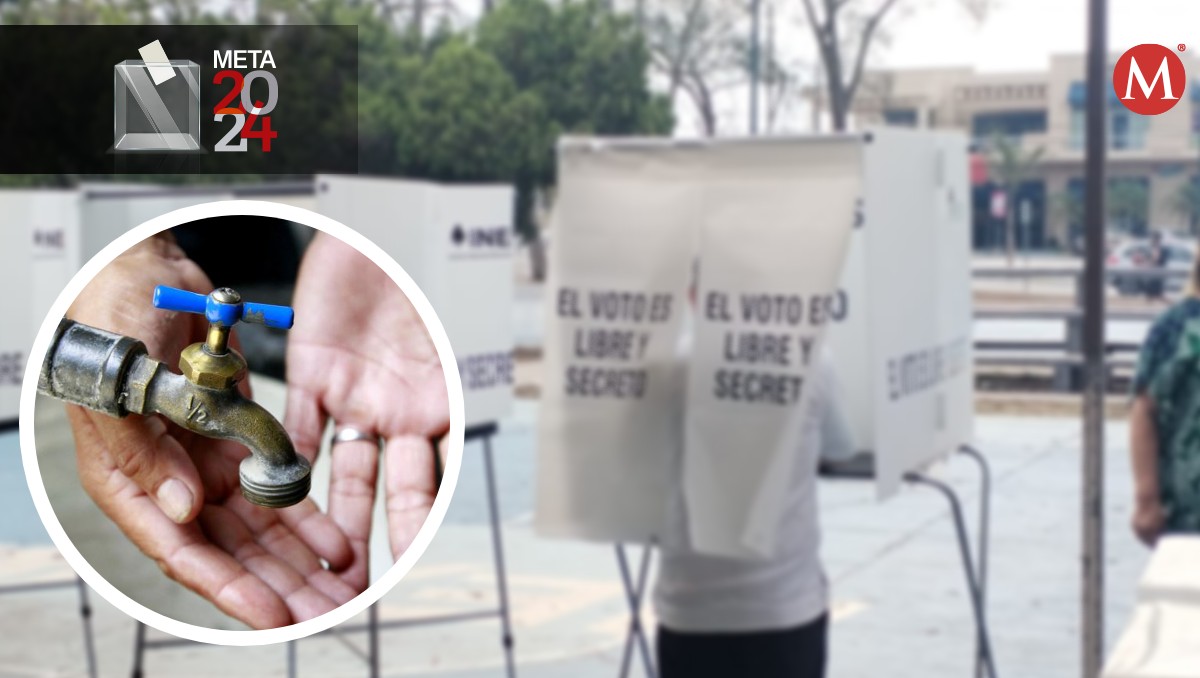 Falta de agua en zona sur de Tamaulipas afecta a casillas electorales