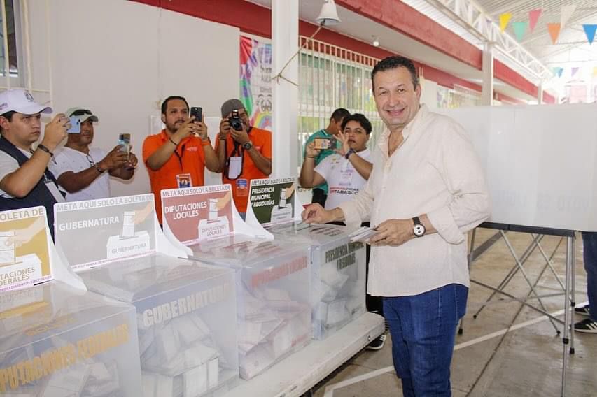Juan Manuel Fócil, candidato a la gubernatura de Tabasco. | Foto: SPR