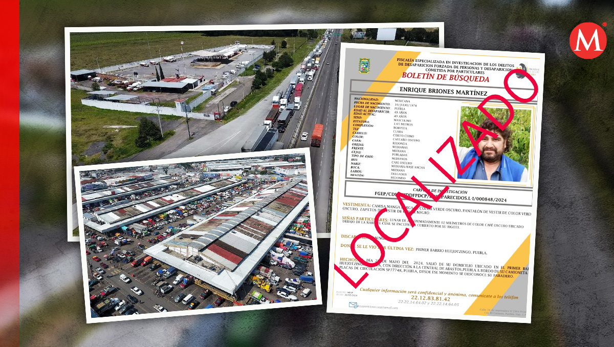 Localizan sin vida a comerciante de la Central de Abasto, Puebla | Especial | Diseño Milenio