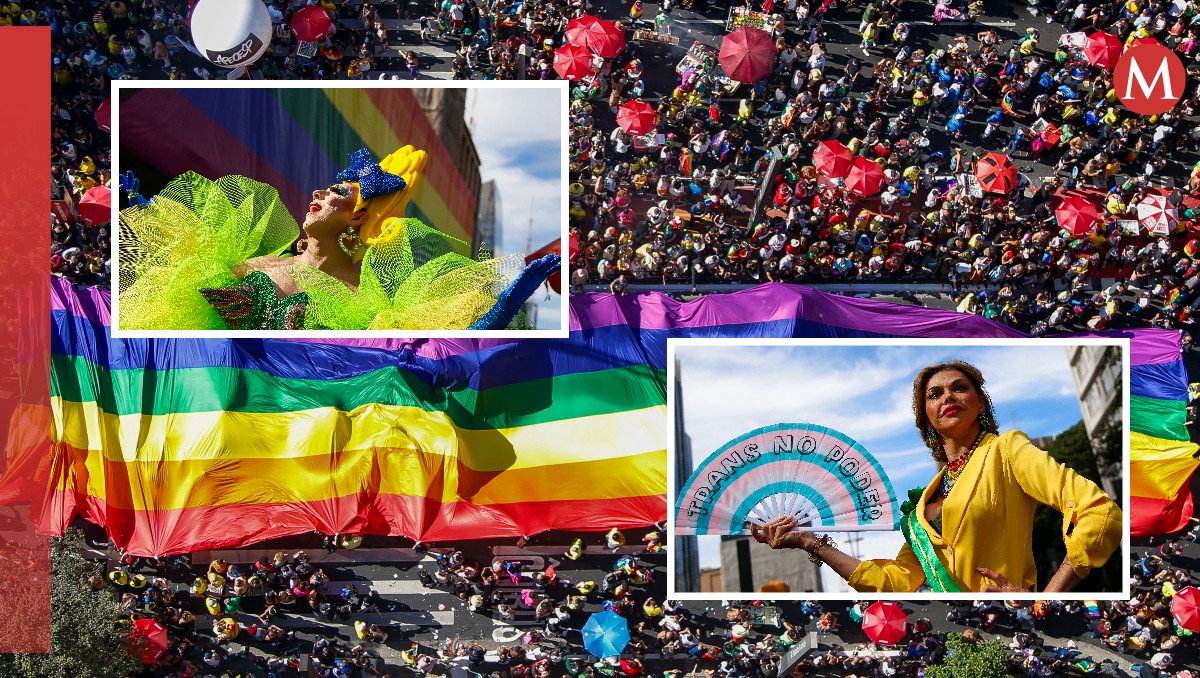 La marcha del orgullo reúne a unas tres millones de personas. | AFP
