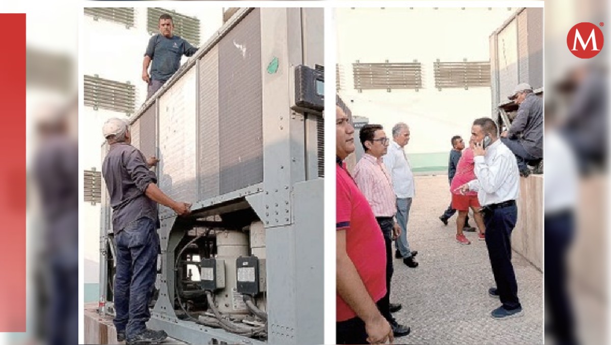 Restablecen aire acondicionado en hospital psiquiátrico de Tampico