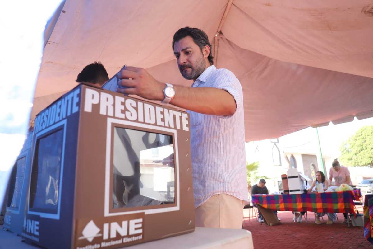 Voto urna de presidente. | Rolando Riestra