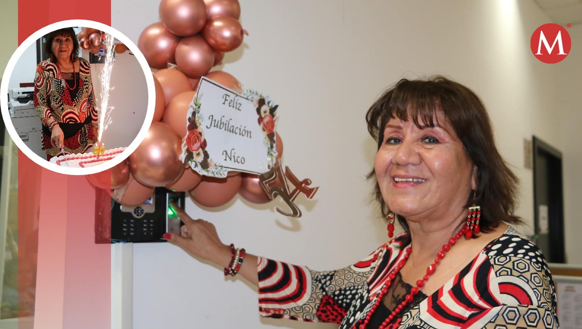 Tras 54 años de servicio mujer se jubila de la SSP Tamaulipas