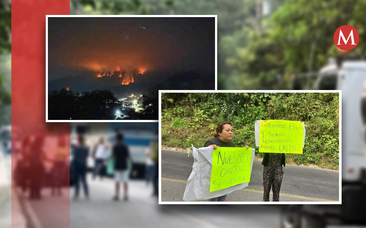 Los bloqueos impiden la entrada a los municipios de la entidad. (Foto: Especial)