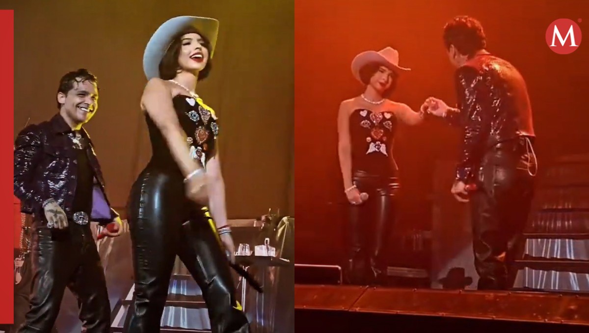 Christian Nodal y Ángela Aguilar en concierto | ESPECIAL