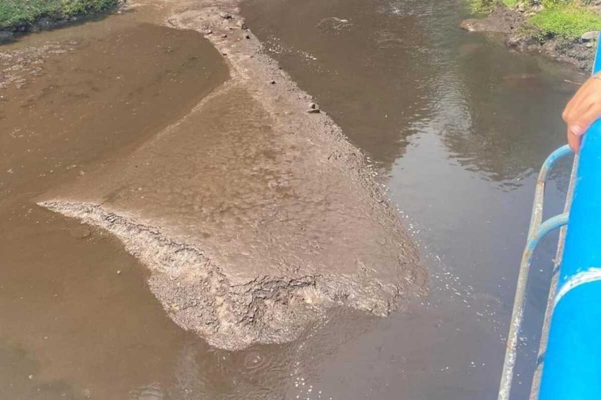 Cierran válvulas en Barranca Grande.