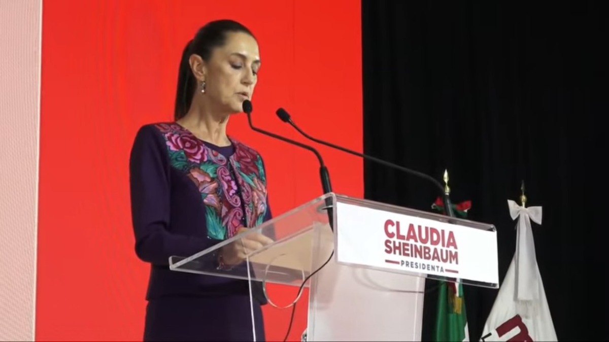 Claudia Sheinbaum agradece la votación de las y los mexicanos