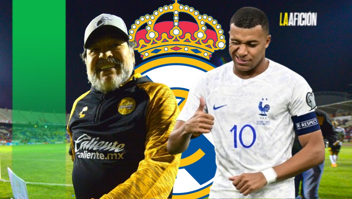 El día que Maradona 'anticipó' el fichaje de Kylian Mbappé al Real Madrid (Imago7/AFP)