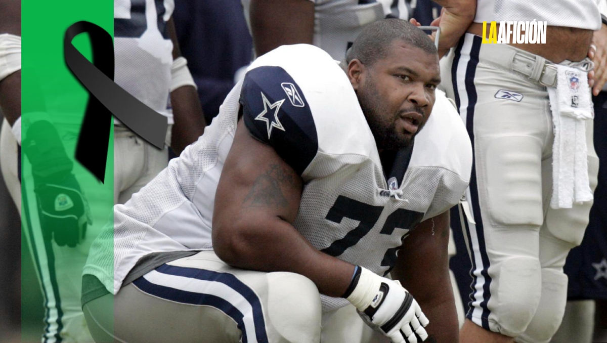 Murió Larry Allen, leyenda de los Cowboys, durante sus vacaciones en México (AP)