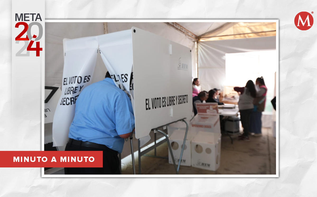 Sigue las noticias de las elecciones en Edomex hoy 3 de junio. Foto: (Tania Contreras/MILENIO)