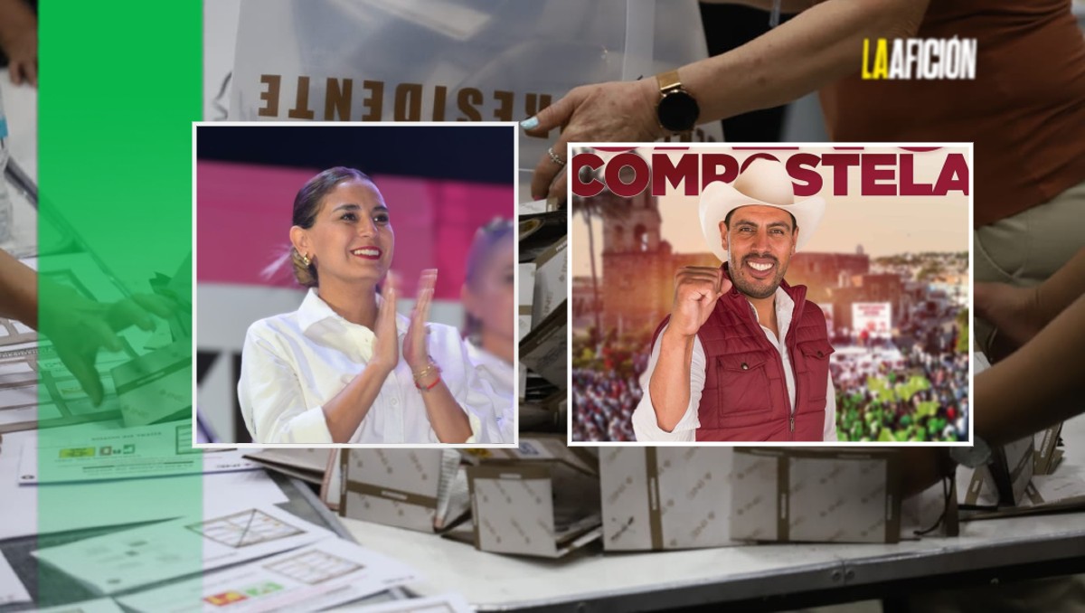 Paola Espinosa gana diputación y Gustavo Ayón será presidente municipal de Compostela (Jesús Quintanar/Instagram @paolaespinosaof/@ayongustavo14/+)
