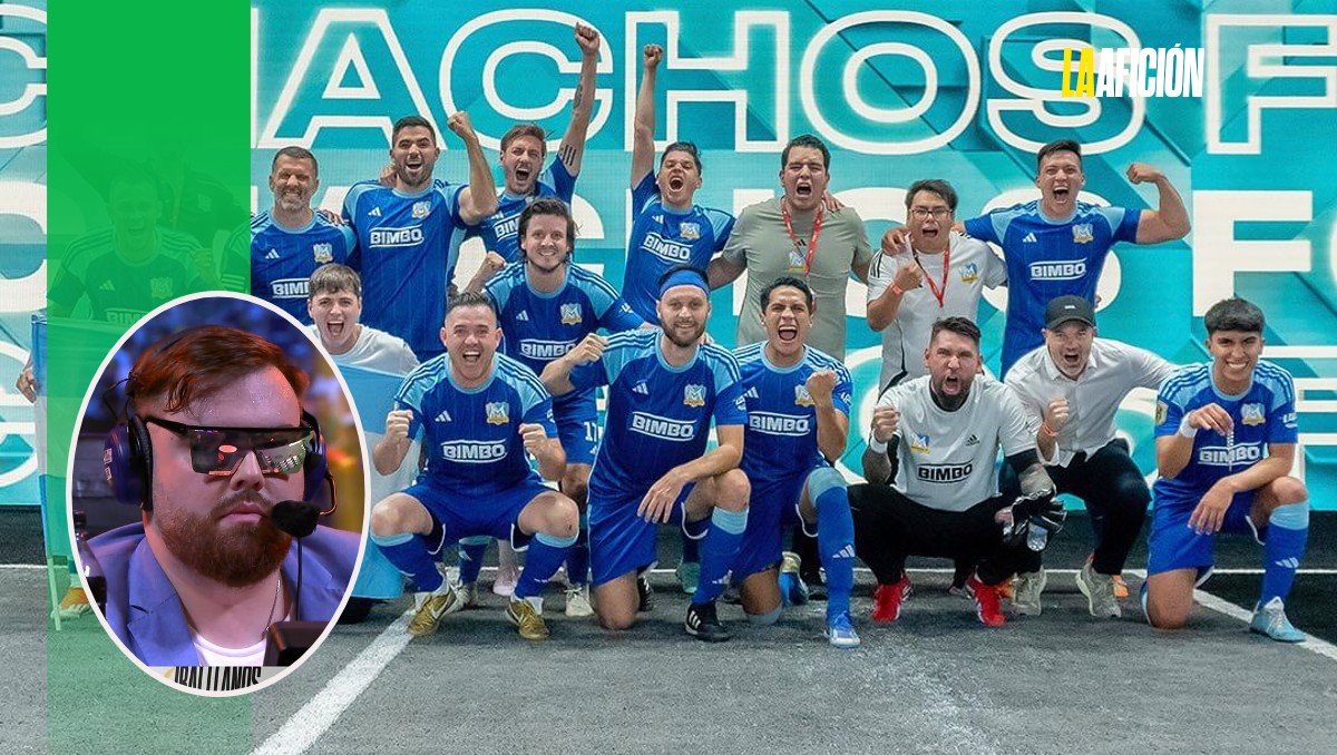 La reacción de Ibai Llanos al insólito penal de Muchachos FC (Instagram @muchachosfc_oficial / @ibaillanos)