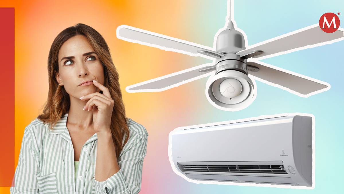 Aire acondicionado con ventilador puede ser una solución efectiva para combatir el calor | MILENIO