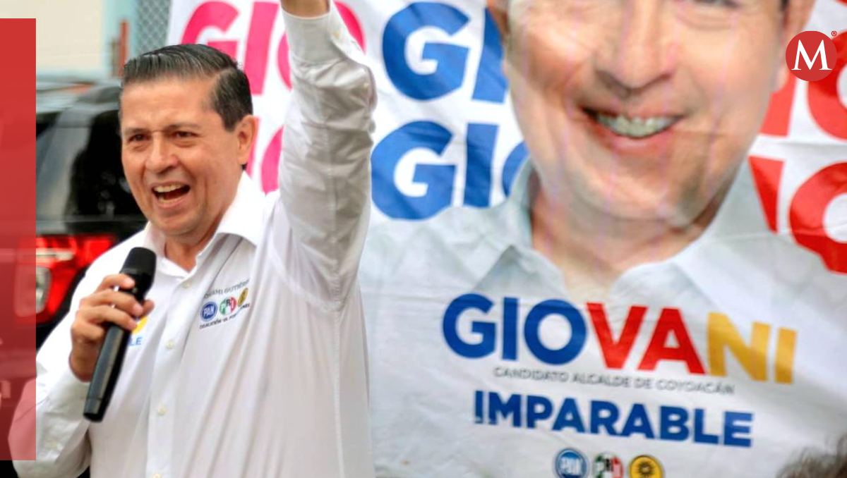 Giovani Gutiérrez, de la coalición PAN, PRI y PRD, aventaja en la elección. (Foto: Especial)