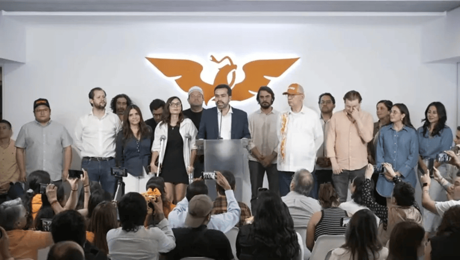 Jorge Álvarez Máynez juzga a Felipe Calderón por críticas a las elecciones en redes sociales