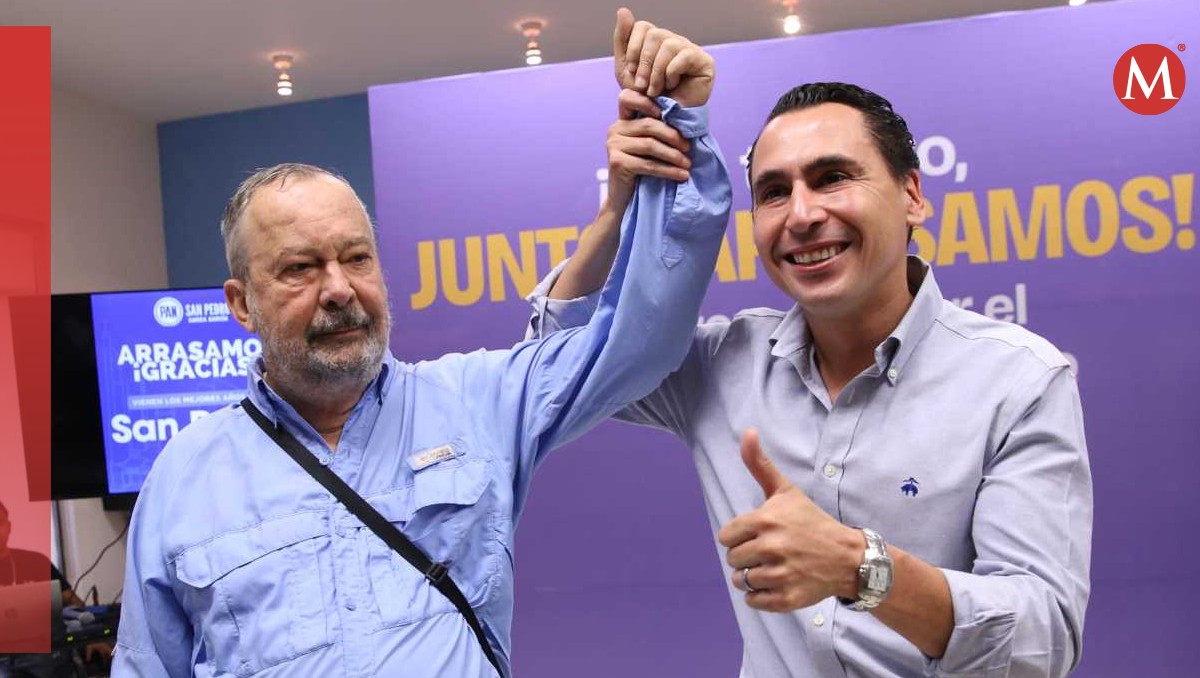 Mauricio Fernández, virtual ganador de la alcaldía de San Pedro Garza García| Foto: Raúl Palacios