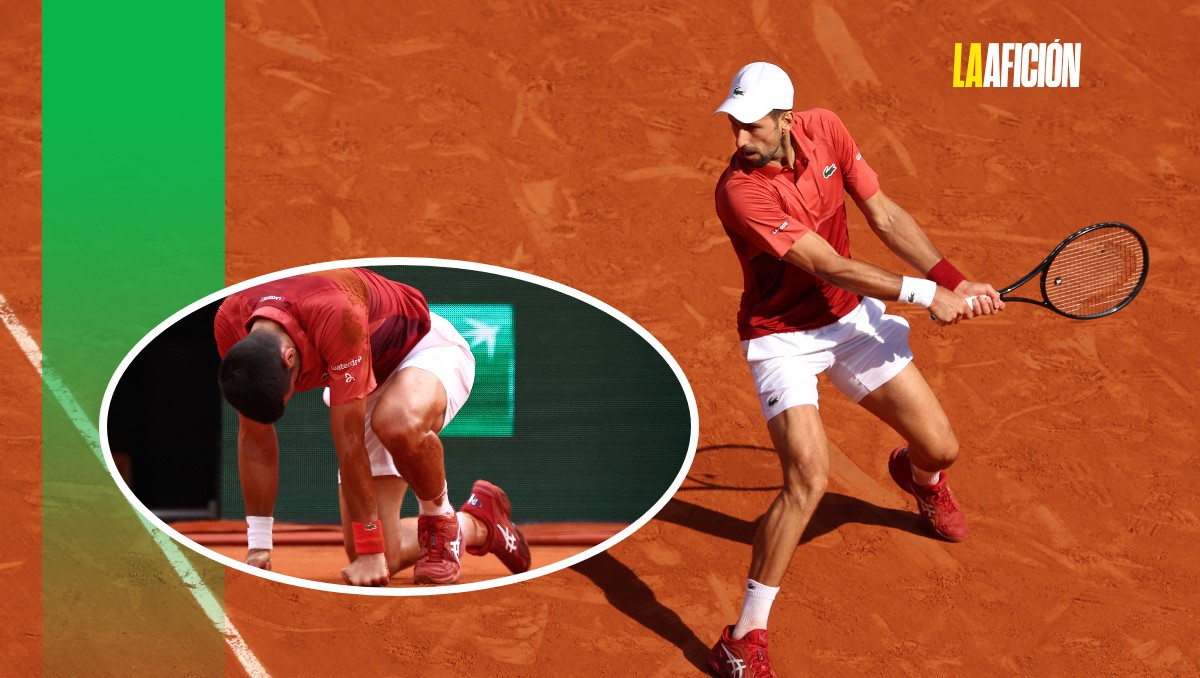 Novak Djokovic se retira de Roland Garros por su lesión de rodilla (AFP)