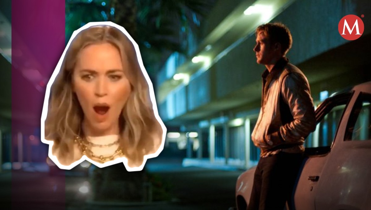 La reacción de Emily Blunt tras la confesión de Ryan Gosling.