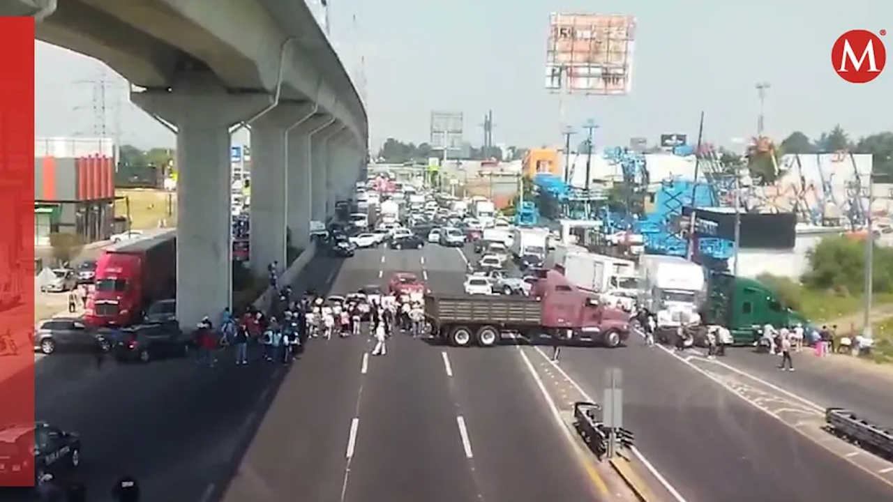 Vecinos de Ocoyoacac colapsan la México-Toluca por inconformidad en elección; piden “segunda vuelta”