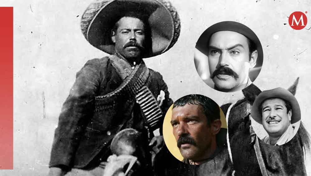 Artistas que han interpretado a Pancho Villa en la pantalla grande.