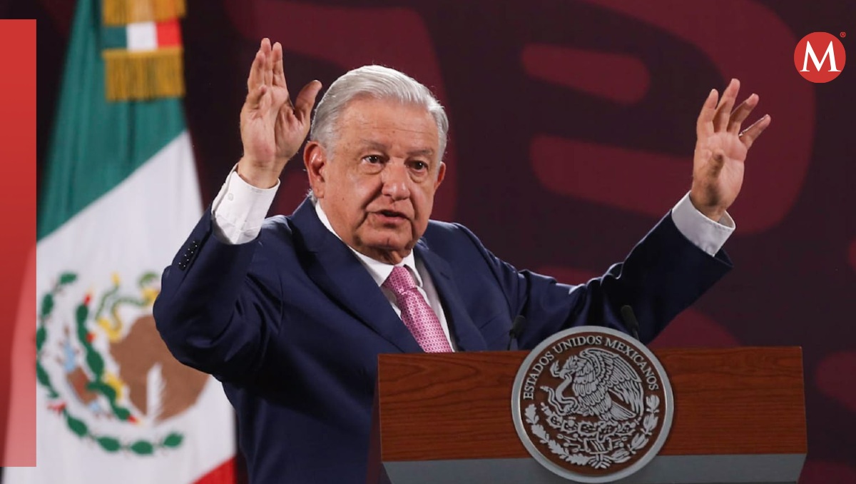 Conferencia mañanera del presidente López Obrador en Palacio Nacional el 5 de junio. | Araceli López