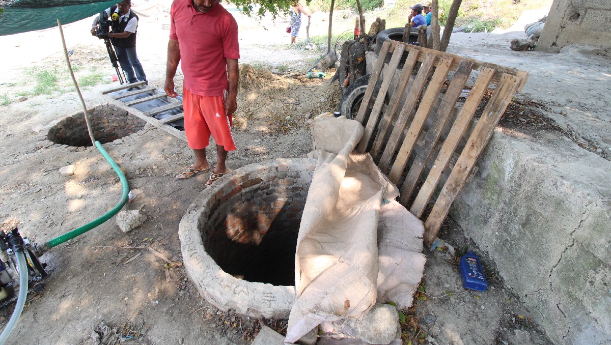 La construcción de pozos en la región de Tamaulipas y Veracruz. (Yazmin Sánchez)