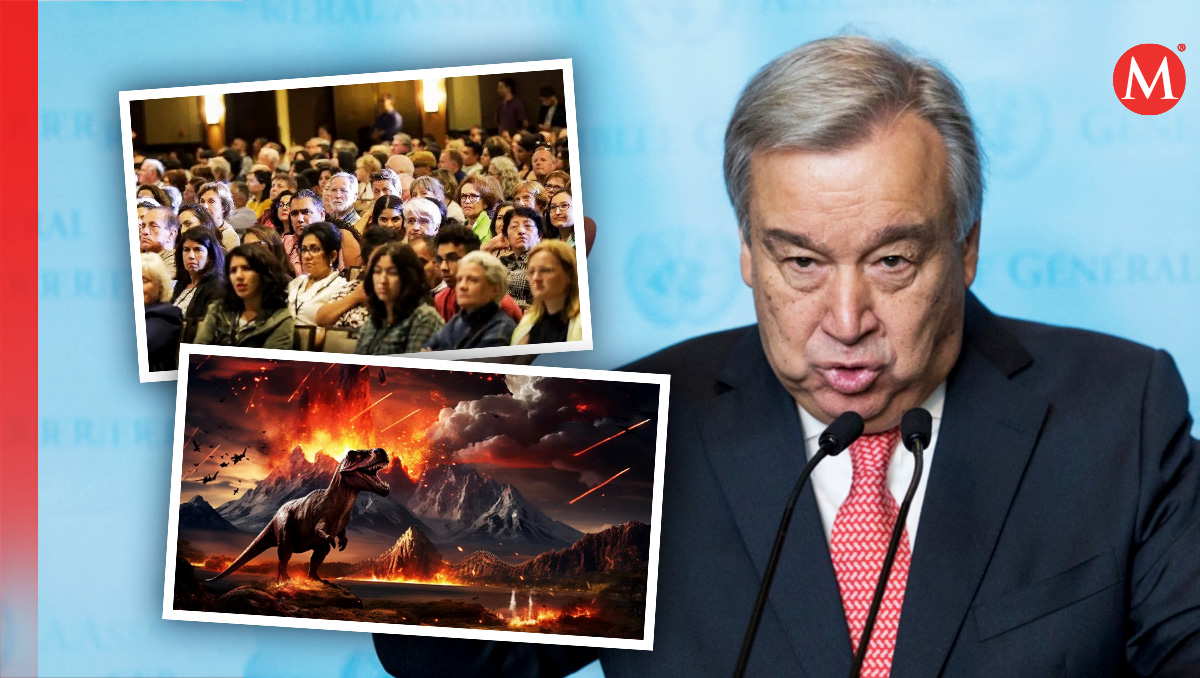 Guterres de la ONU compara la humanidad con un meteorito en discurso sobre crisis climática| ARCHIVO