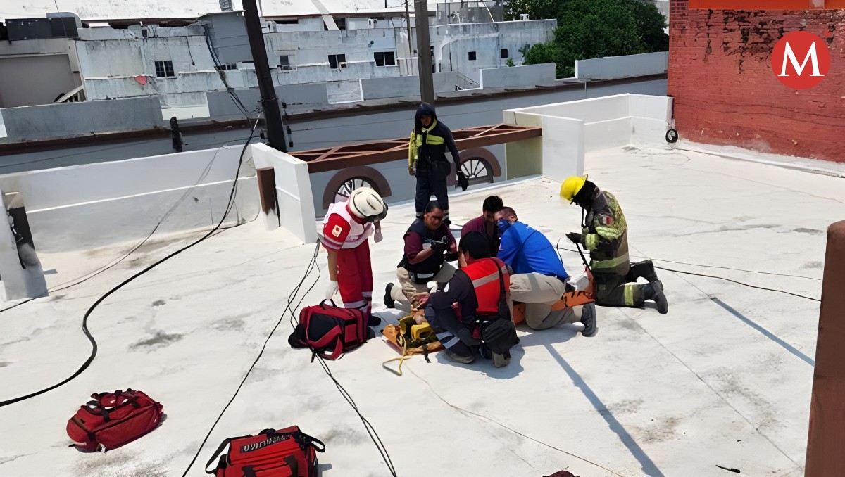 Hombre recibe descarga eléctrica en Matamoros, Tamaulipas