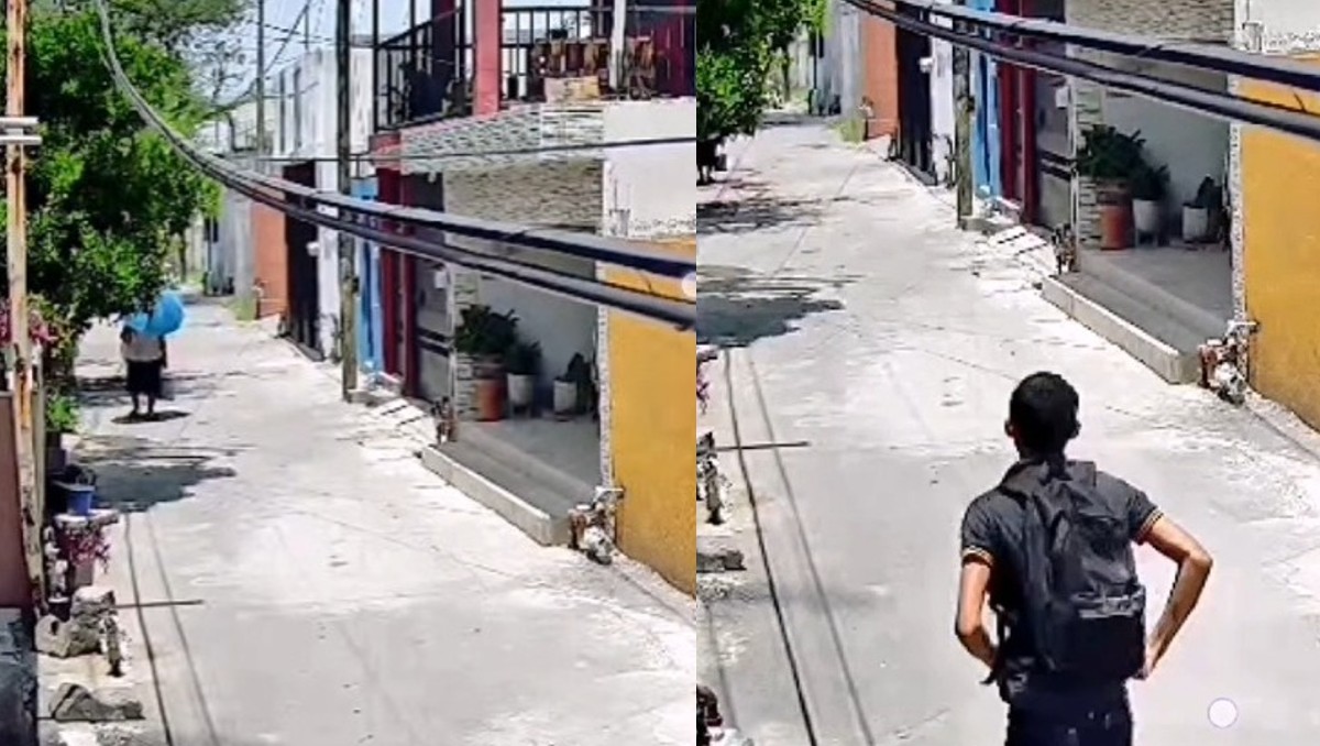 Joven asalta a abuelita en Constituyentes de Querétaro. Foto: Especial