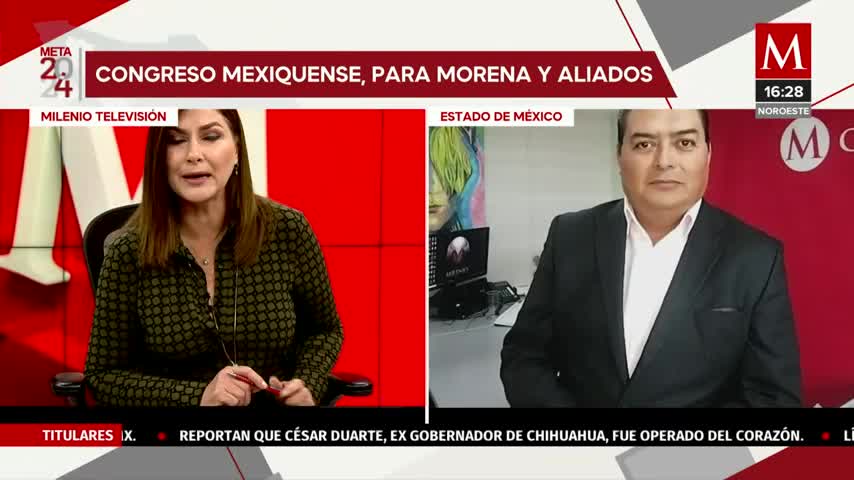 Morena y sus aliados se llevan la mayoría en el Congreso del Estado de México