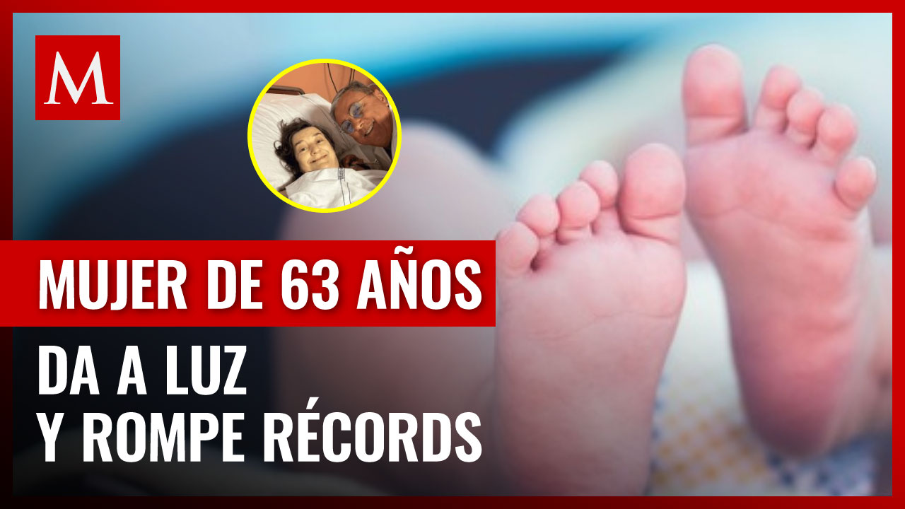 Mujer de 63 años da a luz, una de las madres más mayores del planeta