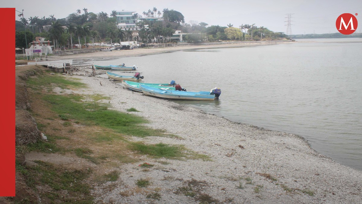Nivel de la laguna del Chairel al 04 de junio del 2024. (Sergio Sánchez)