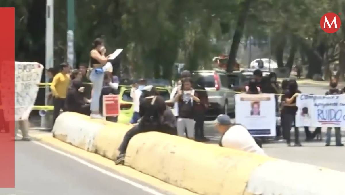 La protesta ha generado cortes viales en la zona (Especial)