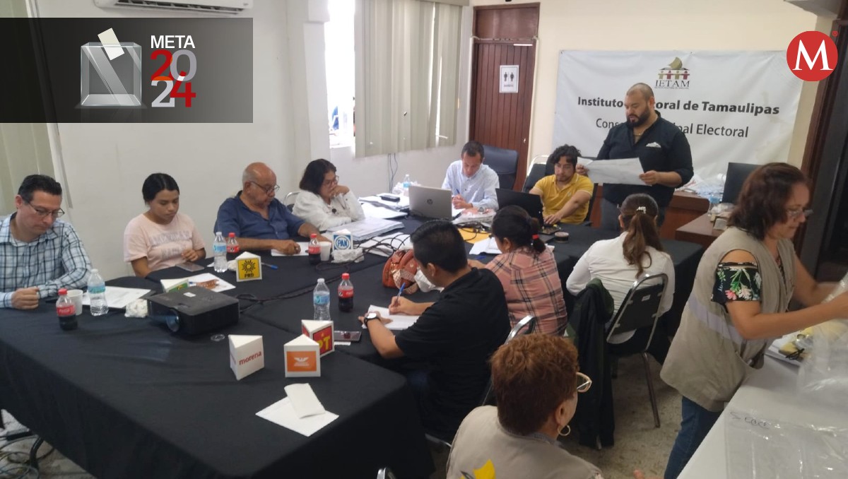 Recuento de votos en Tampico. (Jesús Alberto García)