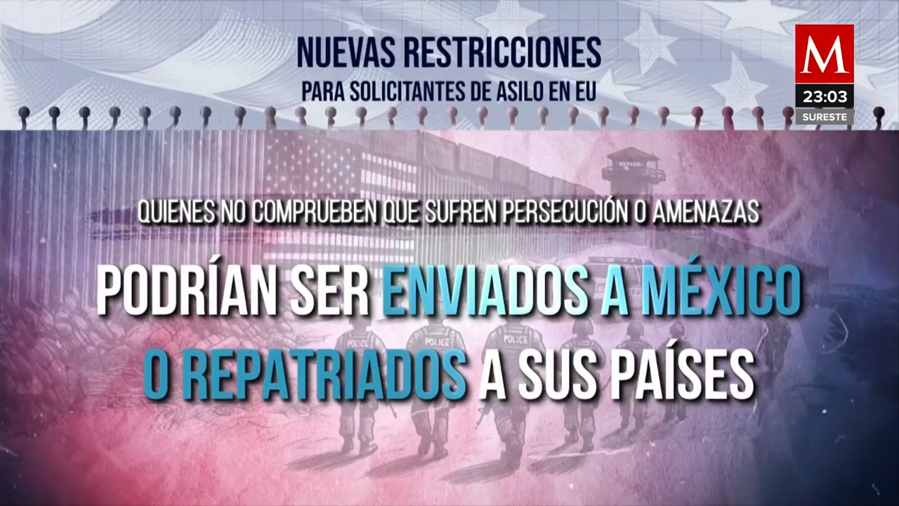Nuevas restricciones en la frontera entre México y EU entraron en vigor