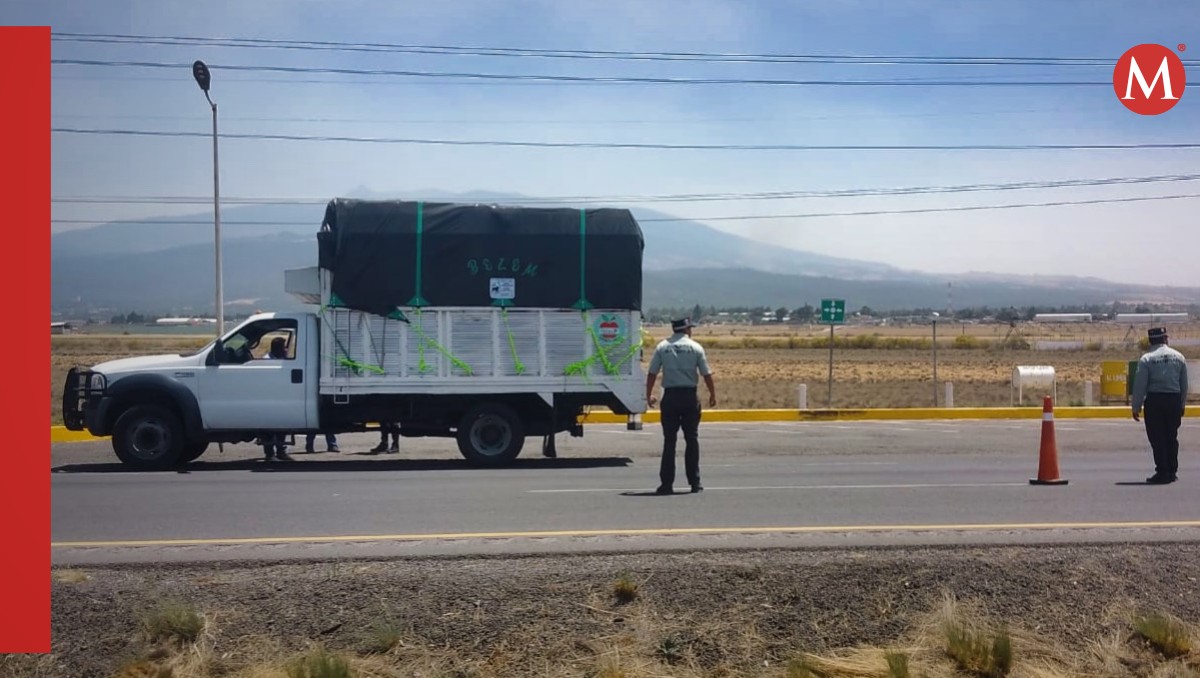 Vigilancia de elementos de la Guardia Nacional en carreteras.