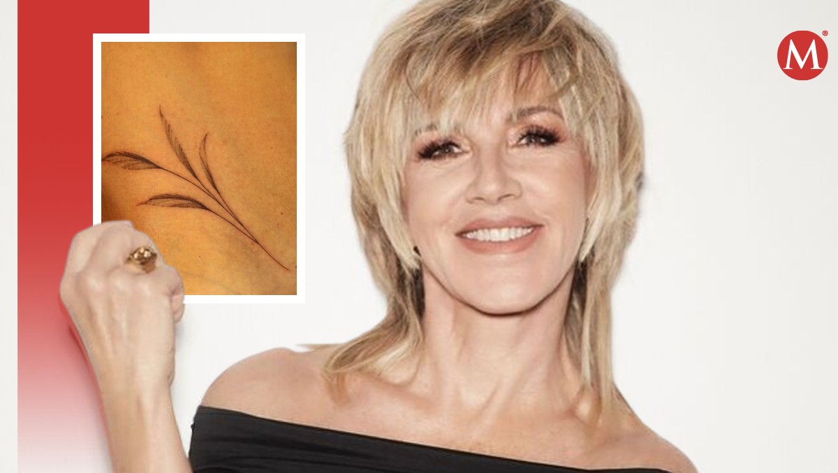 Ana Torroja presume tatuaje y la critican. | ESPECIAL