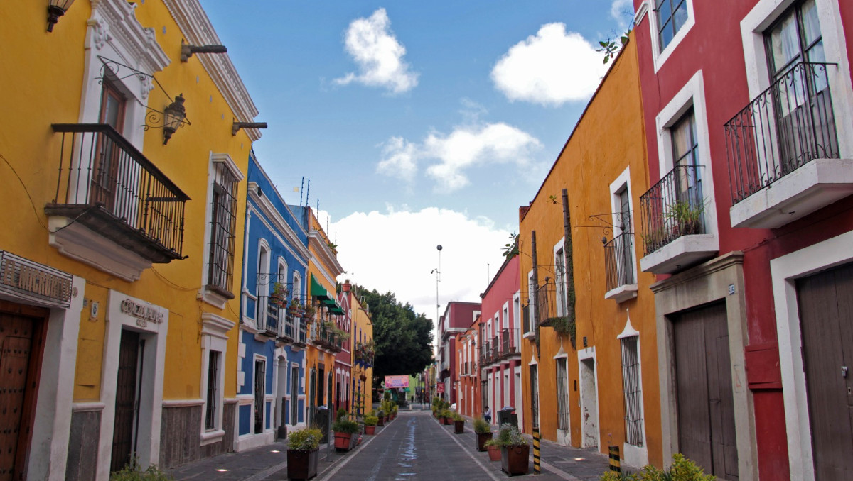 Calle en el Centro Histórico de Puebla viral para tomar fotos | Melanie Torres