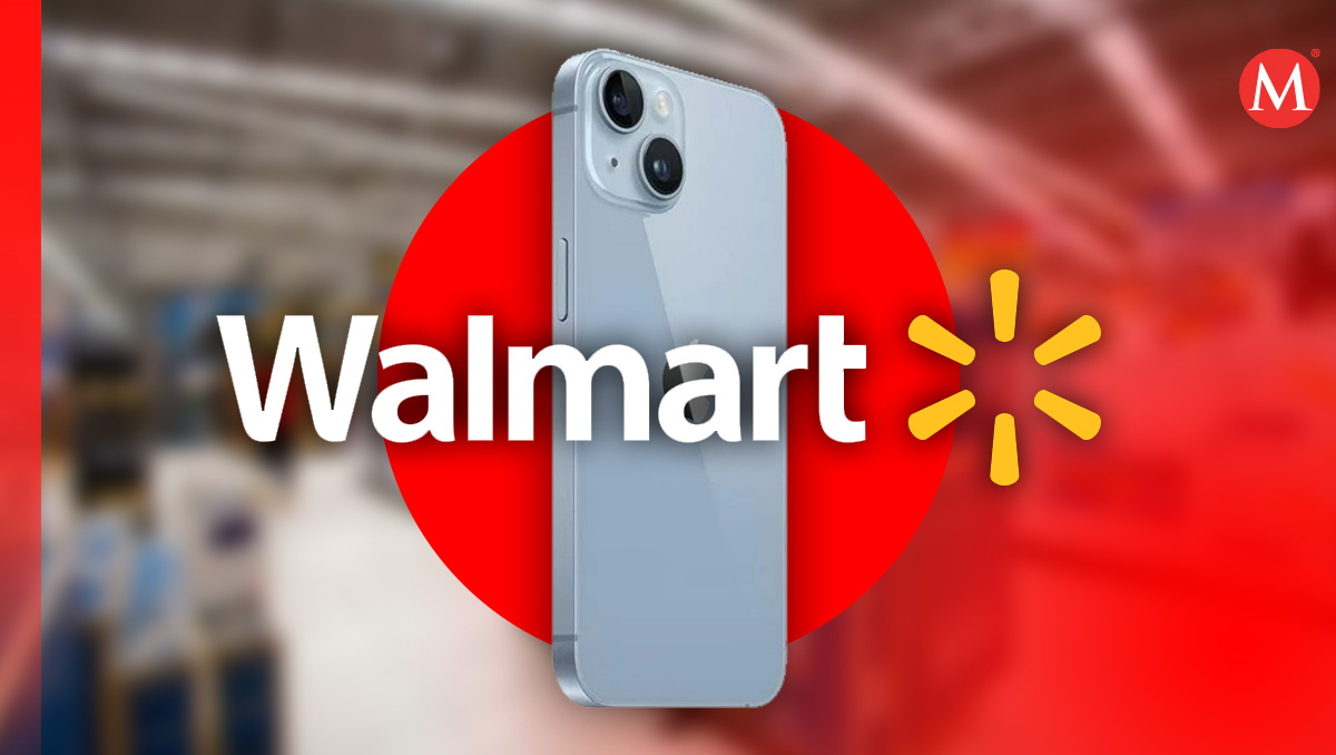 El iPhone 14 que vende Walmart tiene un descuento en el precio original. (Antonio Texta)