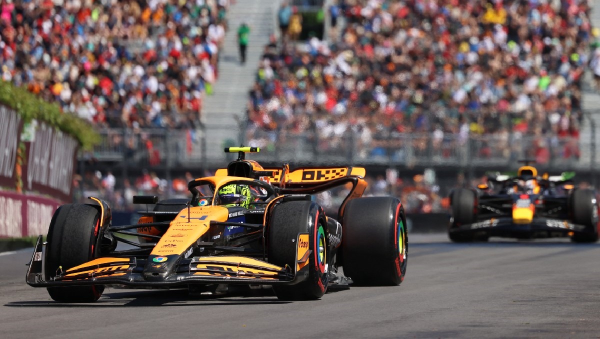 'Checo' Pérez aún no alcanza su primera victoria esta temporada (AFP)