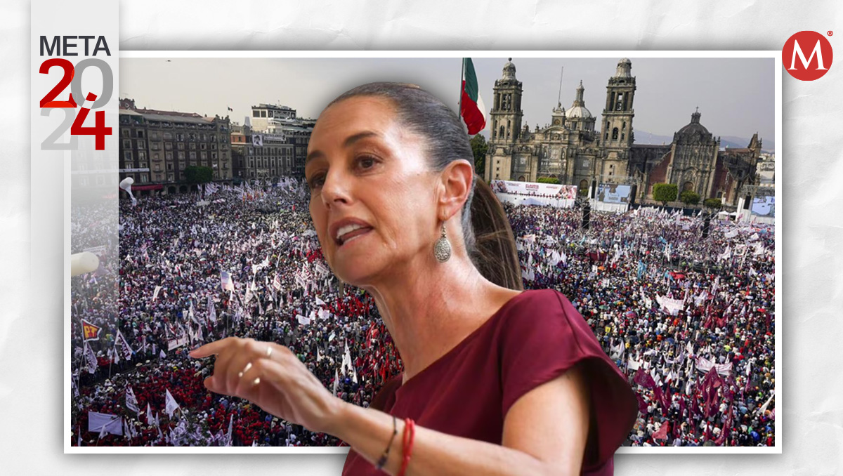 Claudia Sheinbaum Pardo es candidata de ‘Sigamos Haciendo Historia’, coalición liderada por Movimiento Regeneración Nacional. | Antonio Textla