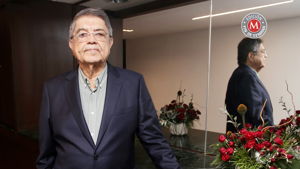 En entrevista con MILENIO, el escritor reveló la importancia de la musicalidad en sus obras  (Foto: Ariel Ojeda)