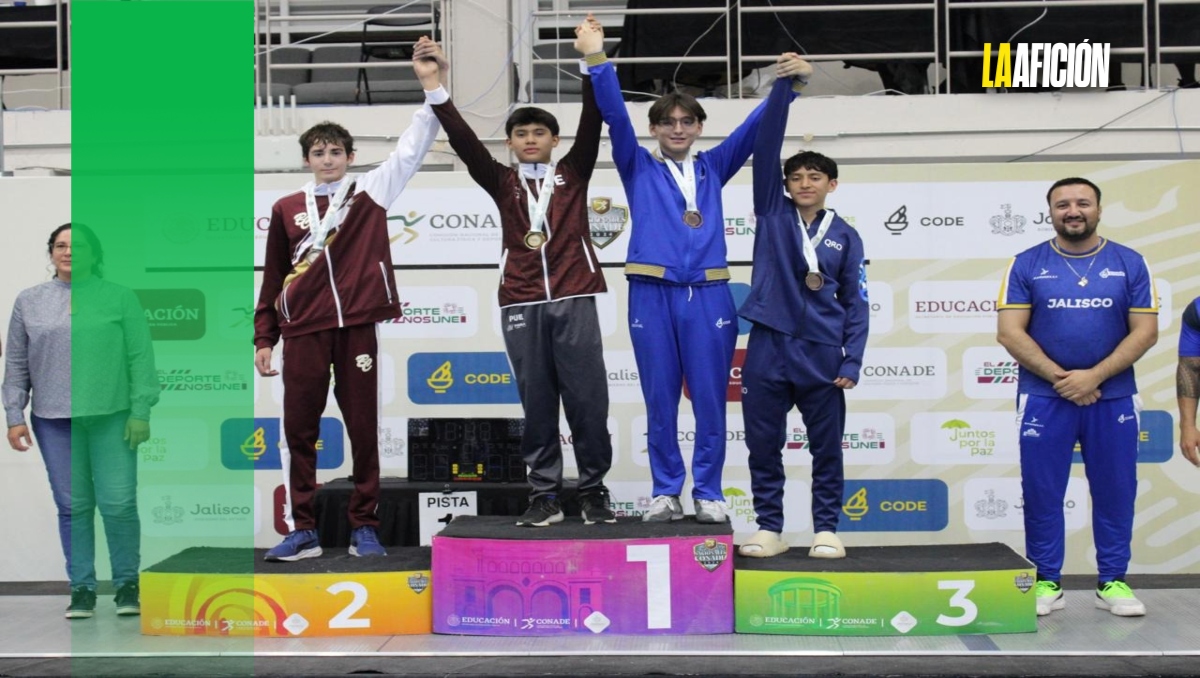 Esgrimista poblano conquista medalla de oro en Juegos Conade 2024 | Especial