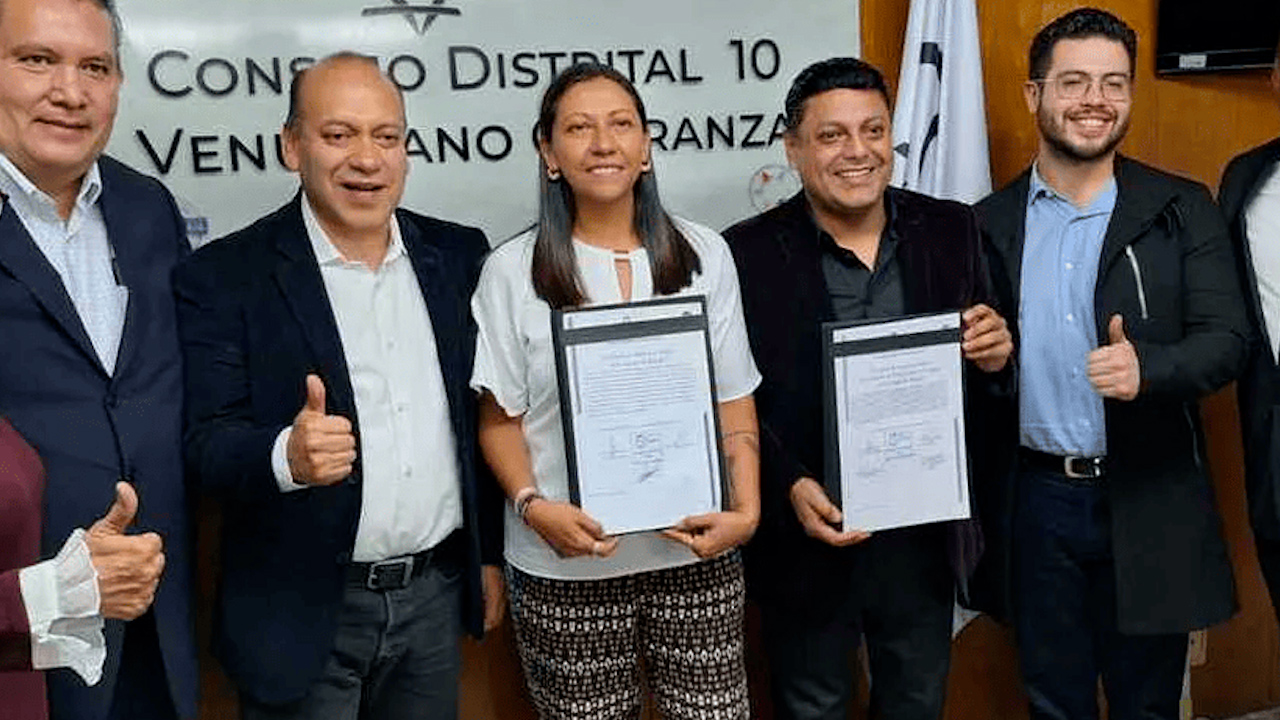 Evelyn Parra obtiene constancia como alcaldesa de la alcaldía Venustiano Carranza, CdMx