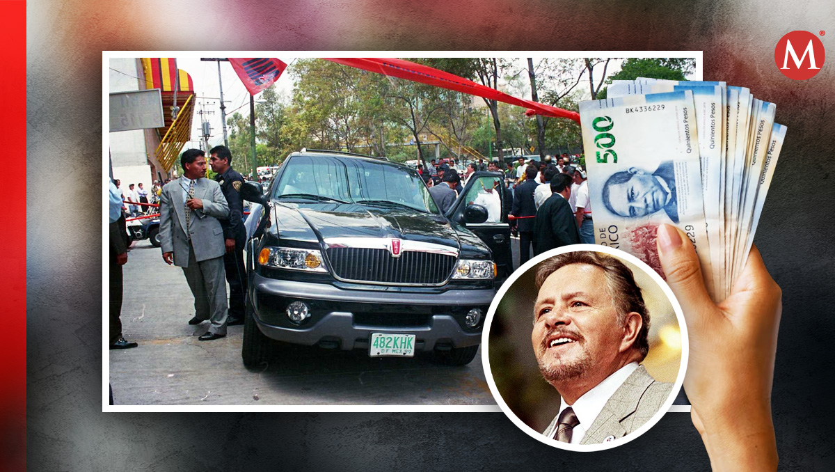 La camioneta donde viajaba era una Lincoln del año 1998